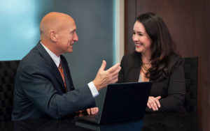 Steve Widdes and Monica Garcia Harms