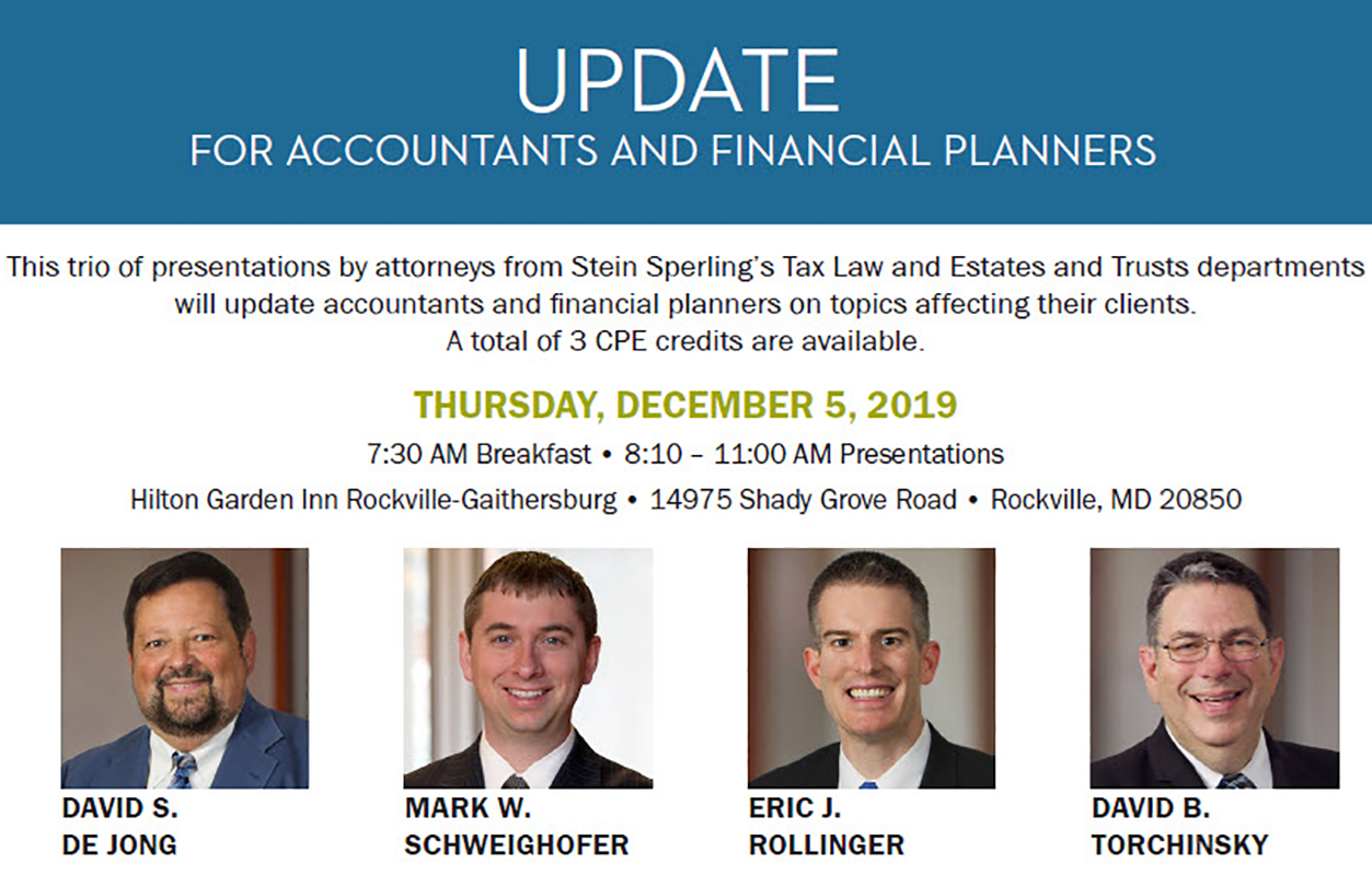 December Update for Accountants