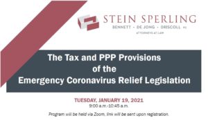 PPP Tax Seminar