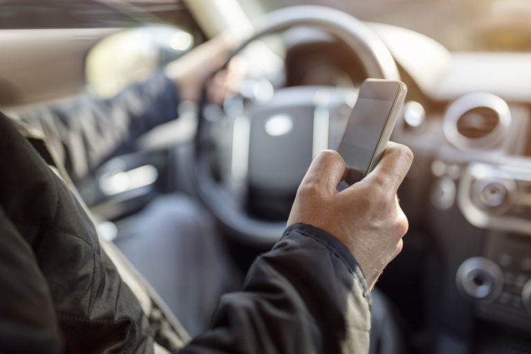 Put your cellphone down while driving!