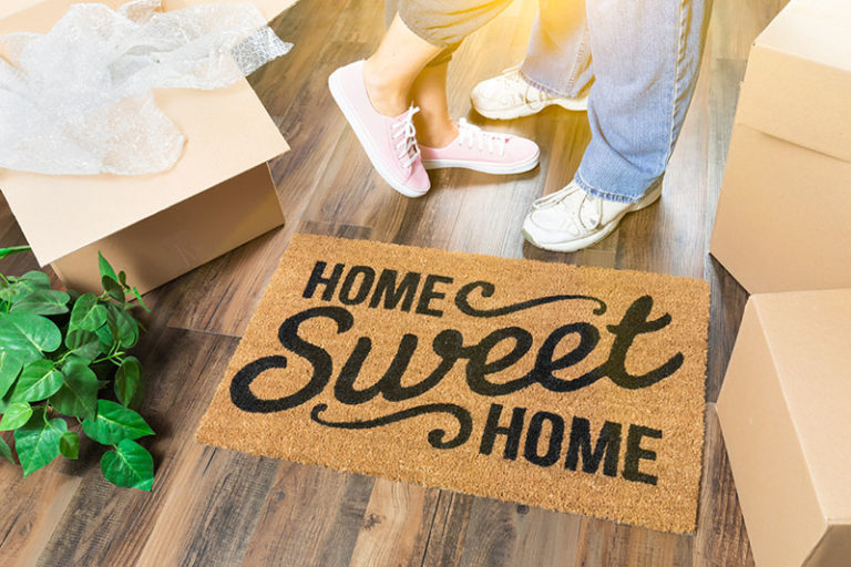 Home sweet home doormat