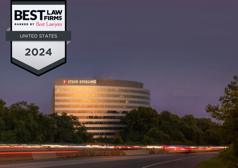 Stein Sperling Ranked 2024 "Best Law Firms"