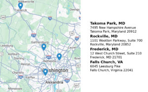Location map landing page